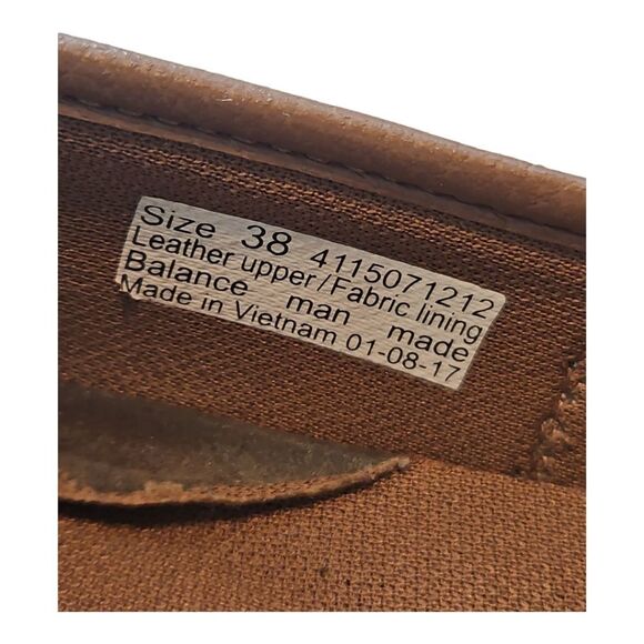 Dansko Shaina Brown Leather Clogs Comfort Non-Slip Size 38/7.5 - Picture 9 of 10